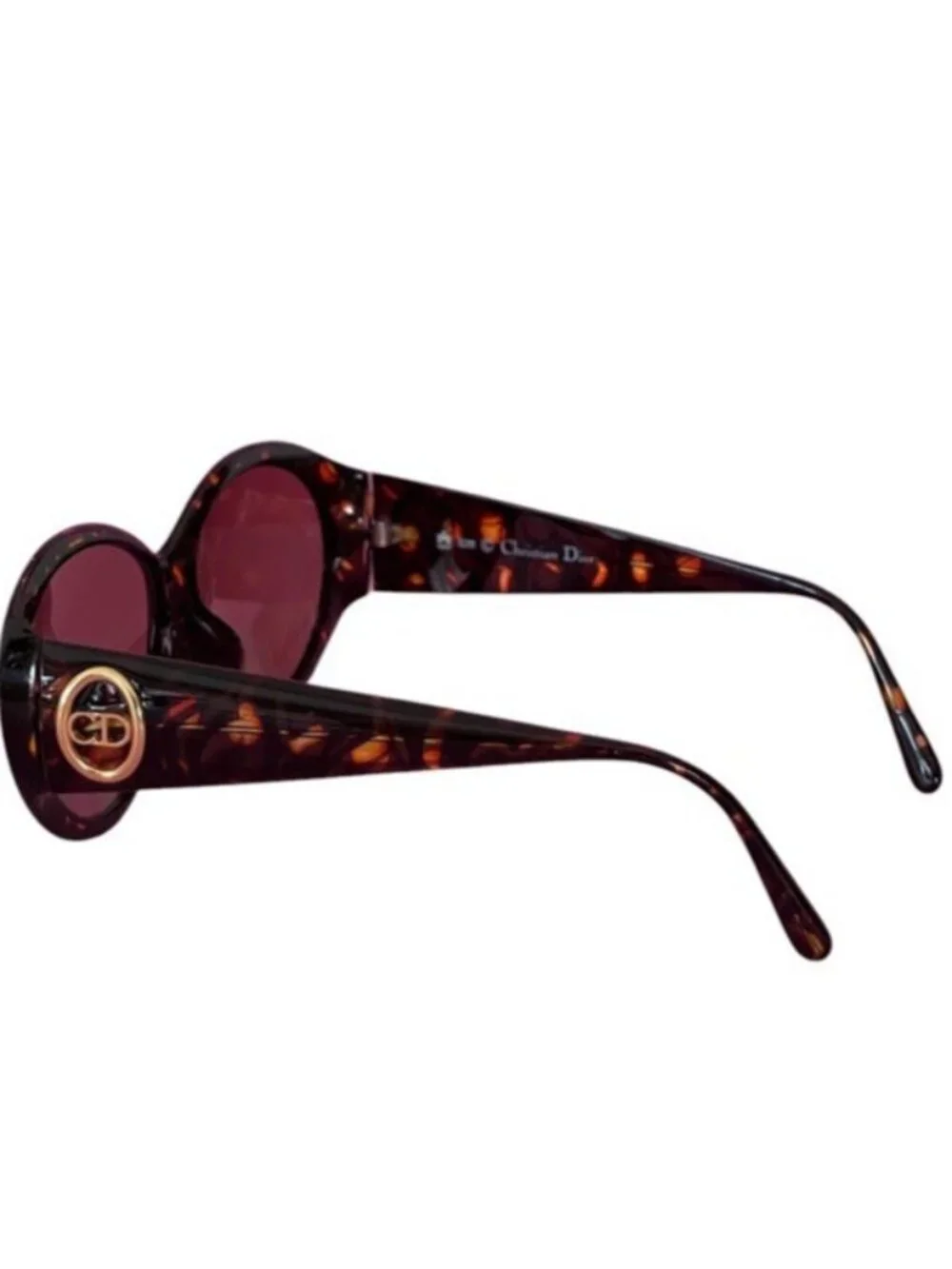 Christian Dior Ladies Sunglasses Frames Only 2854 10 Tortoise Shell CD Logo